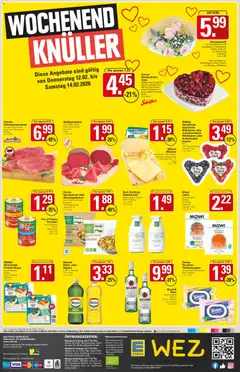 WEZ Prospekt ab 09.02.2026 gültig | Seite: 16 | Produkte: Küche, Frosta, Tempo, Uhr