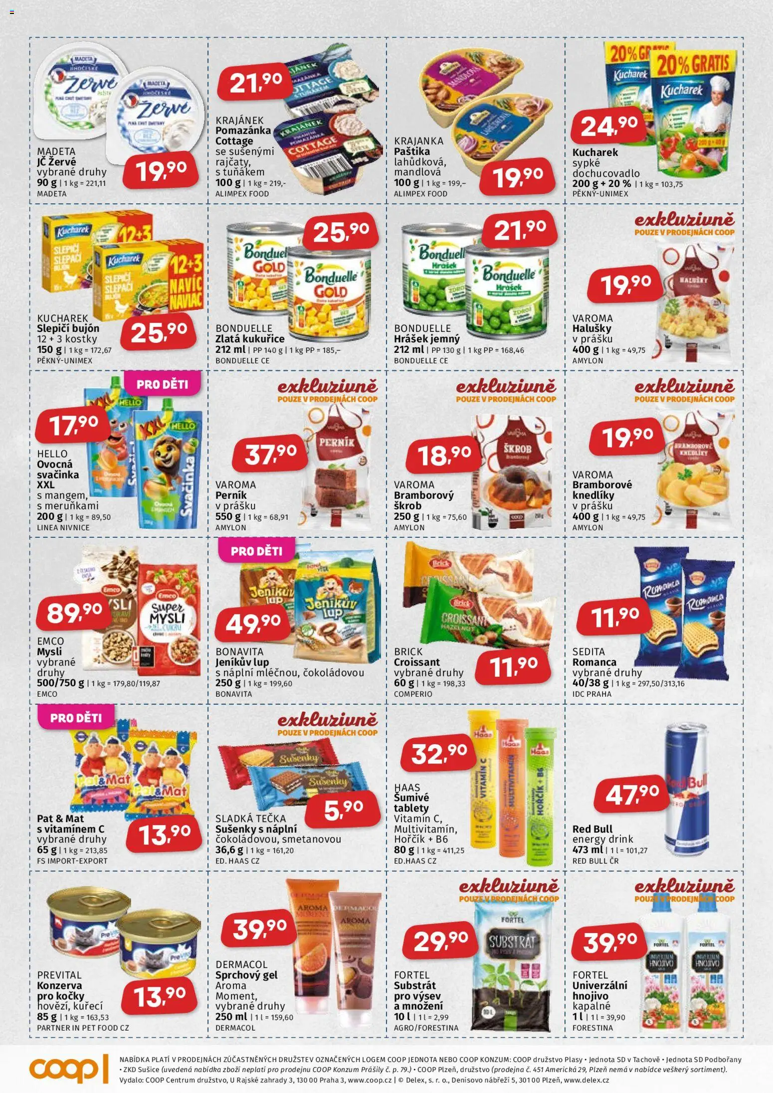 Coop leták od 28.01.2026 | Strana: 3 | Produkty: Hořčík, Croissant, Hnojivo, Mysli