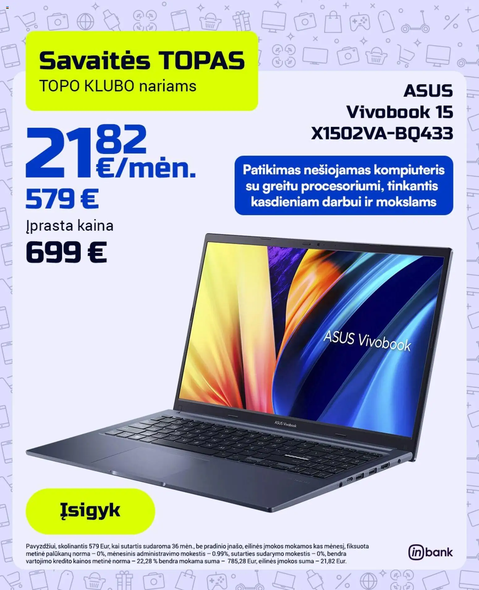 TOPOcentras akcijos nuo 25.03.2026 | Puslapis: 1