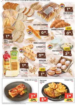 Spar katalog | vrijedi od 17.09.2025 | Stranica: 8 | Proizvodi: Kruh, Toast, Krumpir, Krafne