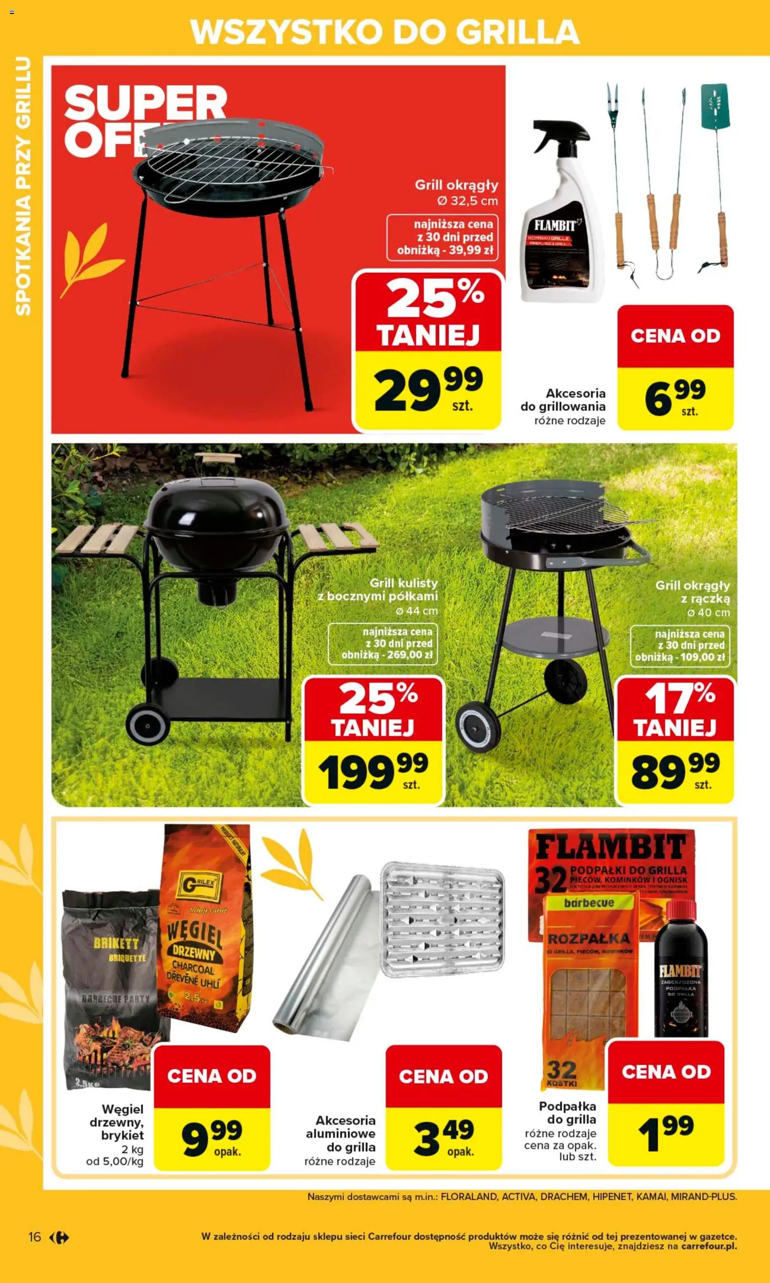 Carrefour gazetka - Gdzie Kwitnie Życie od 07.04.2026 | Strona: 16 | Produkty: Grill