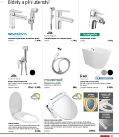 Náhled letáku Bauhaus katalog Sanita od 03.11.2025 | Strana: 147 | Produkty: Hadice, Bidet, Teplovzdušný ventilátor, Perlátor