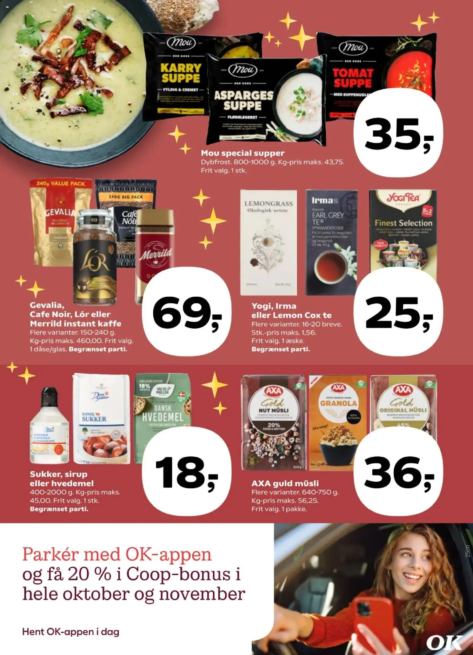 Kvickly tilbudsavis – gyldig fra 31.10.2025 | Side: 23 | Produkter: Kaffe, Müsli, Suppe, Instant Kaffe