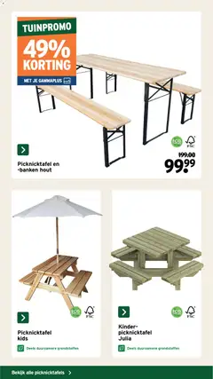 GAMMA Tuinspecialgenieten - Voorbeeld van een folder van GAMMA, geldig van 25.03.2026 | Pagina: 30 | Producten: Kinder