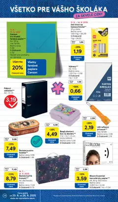 Bloom Essential kancelársky papier**, A4, 80 g, 500 listov │ platný od 20.08.2025 | Strana: 34