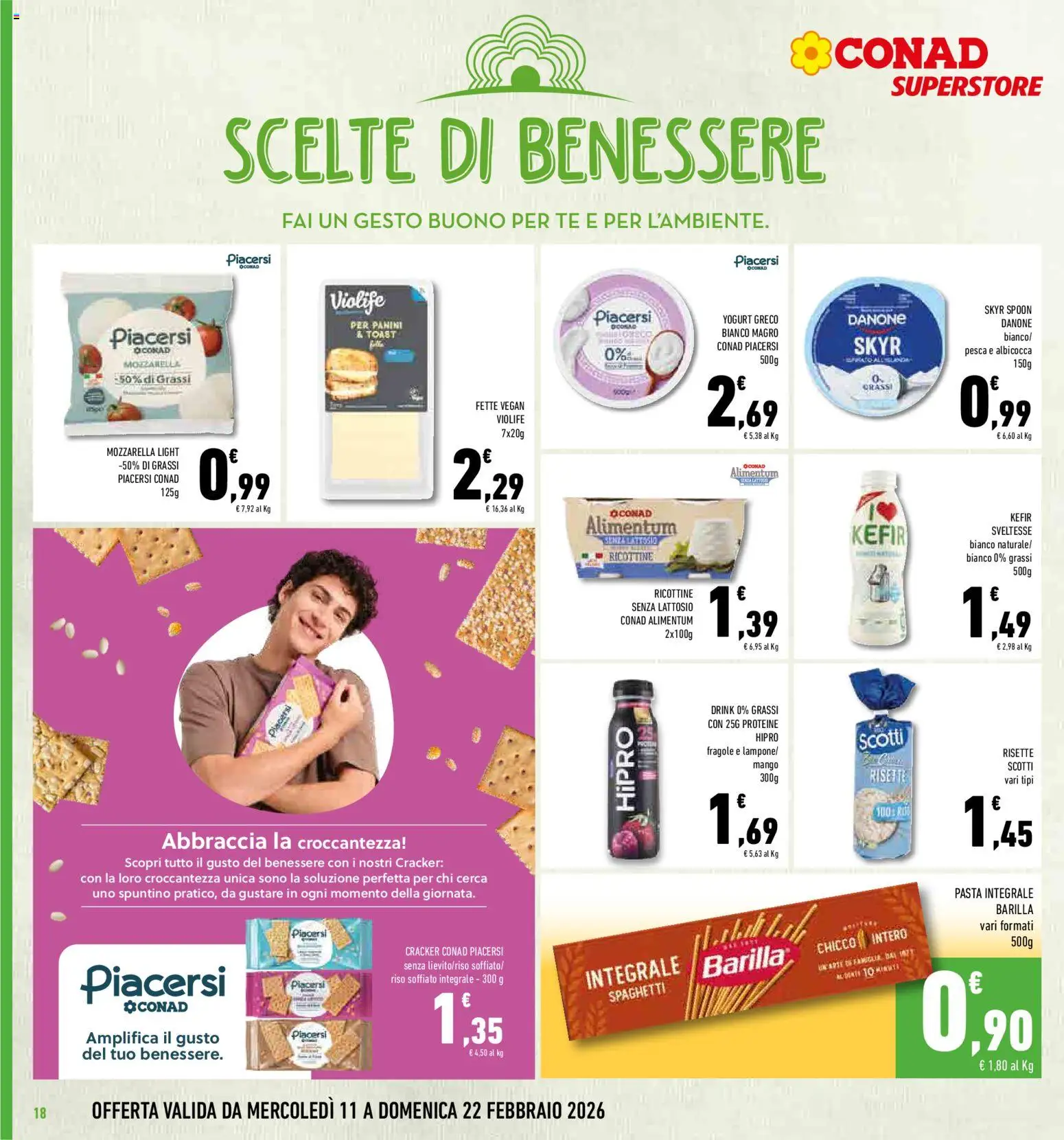 Volantino Conad del 11.02.2026 | Pagina: 18