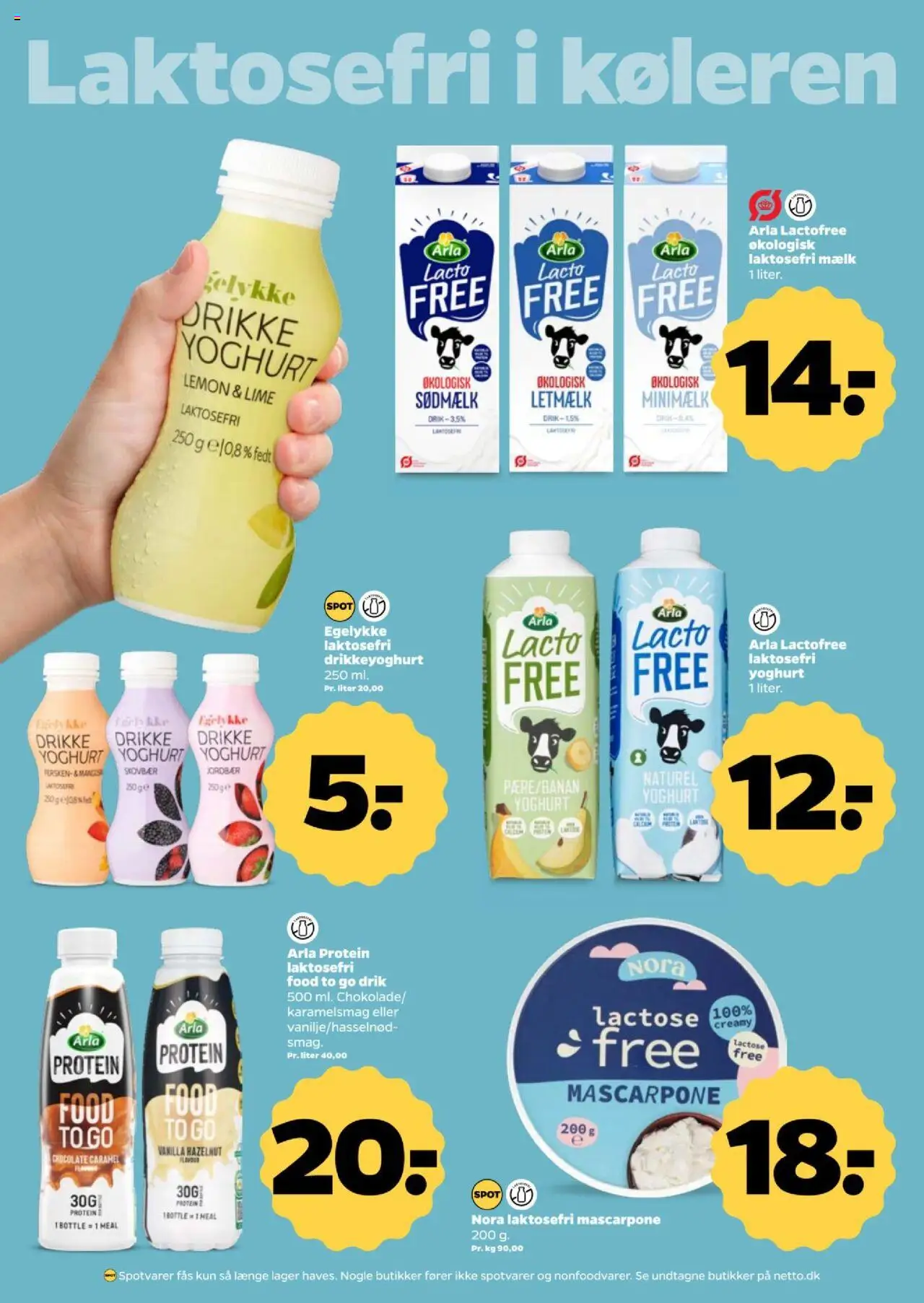Netto Tilbudsavis gyldig fra 09.08.2025 | Side: 12 | Produkter: Yoghurt, Bacon, Drikkeyoghurt, Jogo de ferramentas