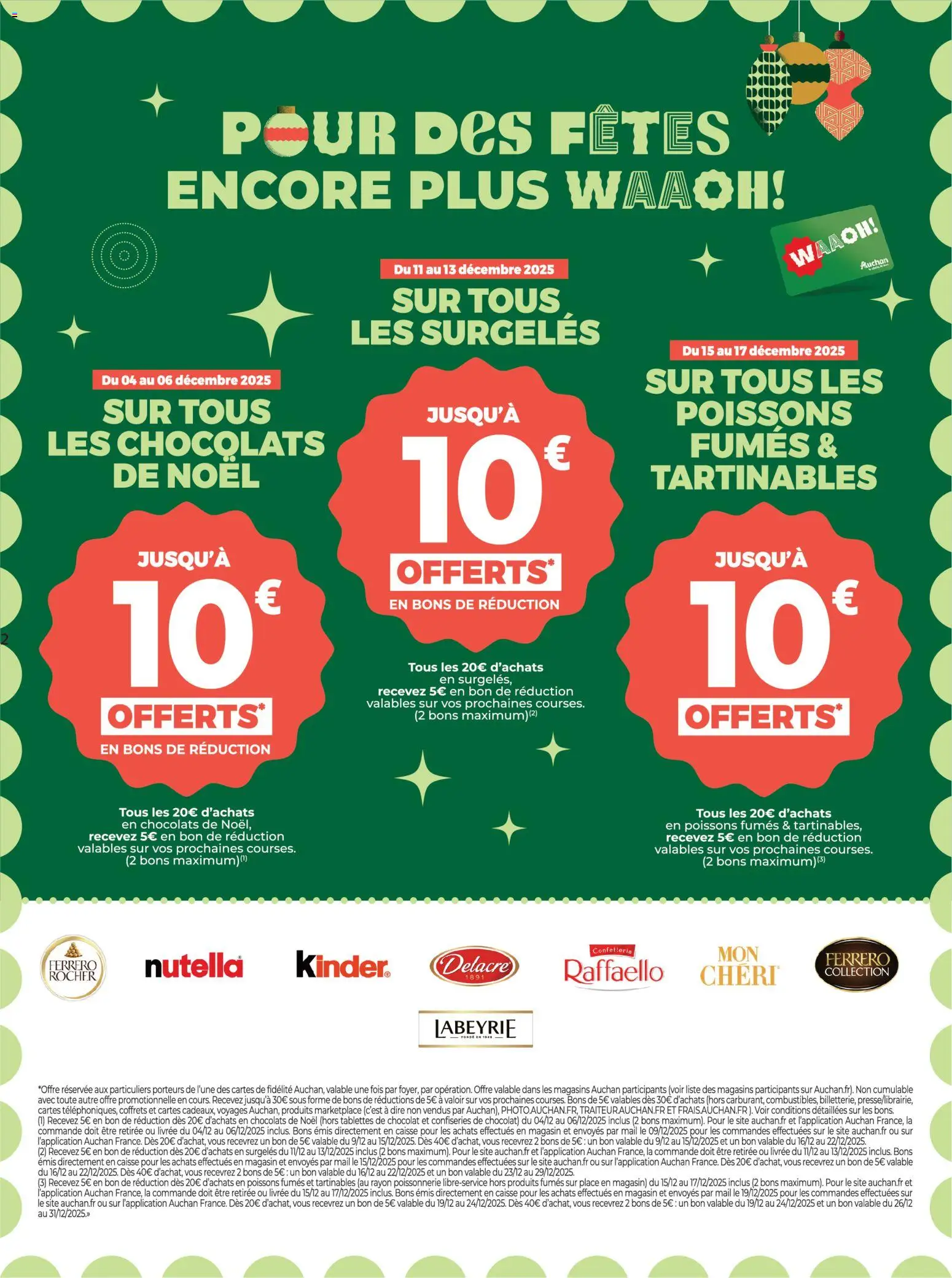 {H1} | Page: 2 | Produits: Chocolats de noël, Raffaello, Nutella, Chocolat