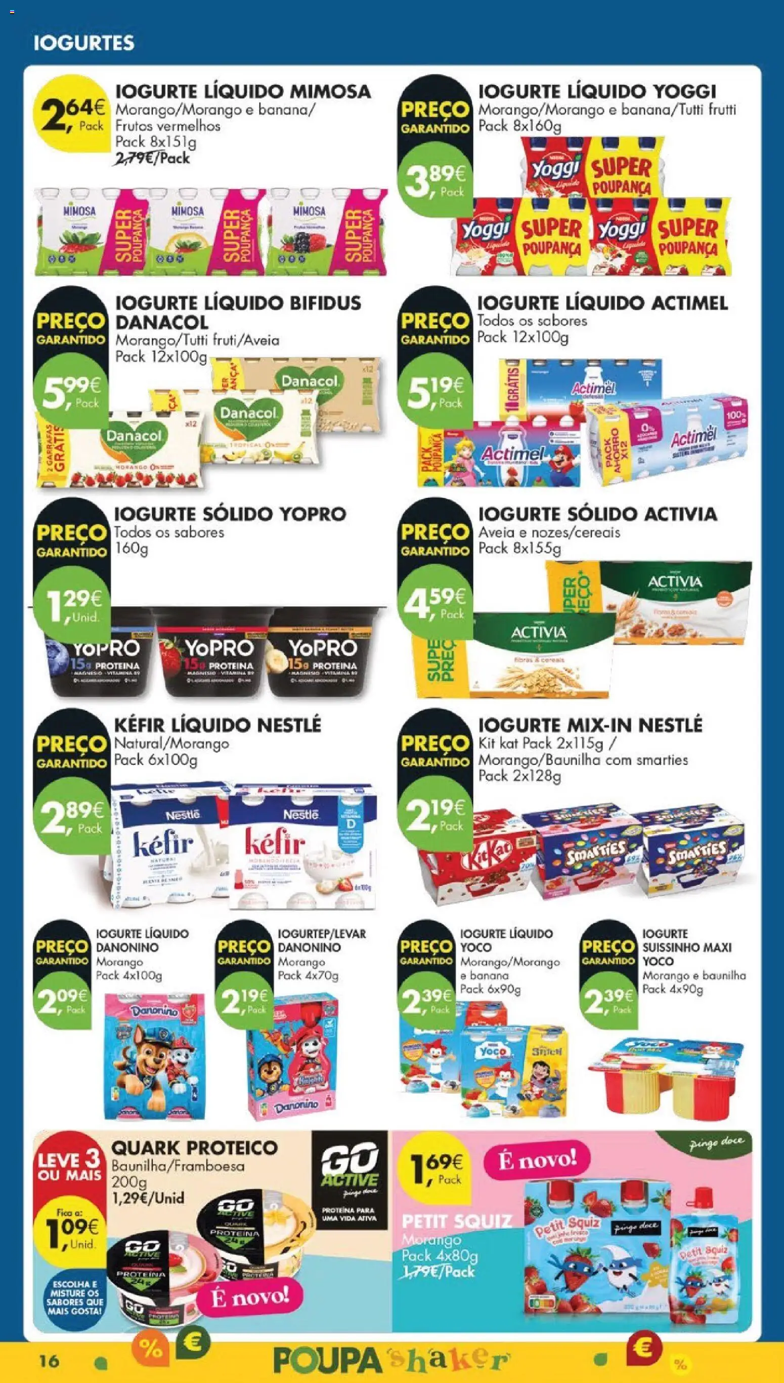 Pingo Doce Black Friday │ válido de 25.11.2025 | Página: 18 | Produtos: Banana, Iogurtes, Nestlé, Proteina