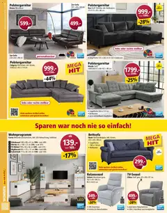 Otto's Aktionen ab 10.03.2026 gültig | Seite: 10 | Produkte: Vitrine, Bett, Sideboard, Relaxsessel