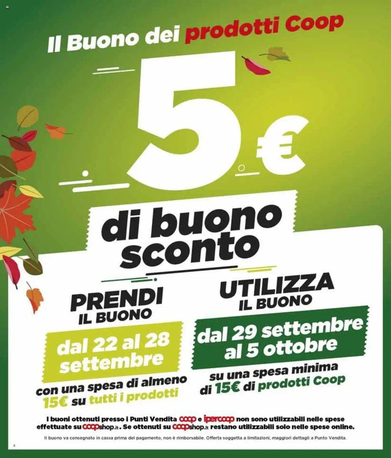 Volantino COOP del 18.09.2025 | Pagina: 2