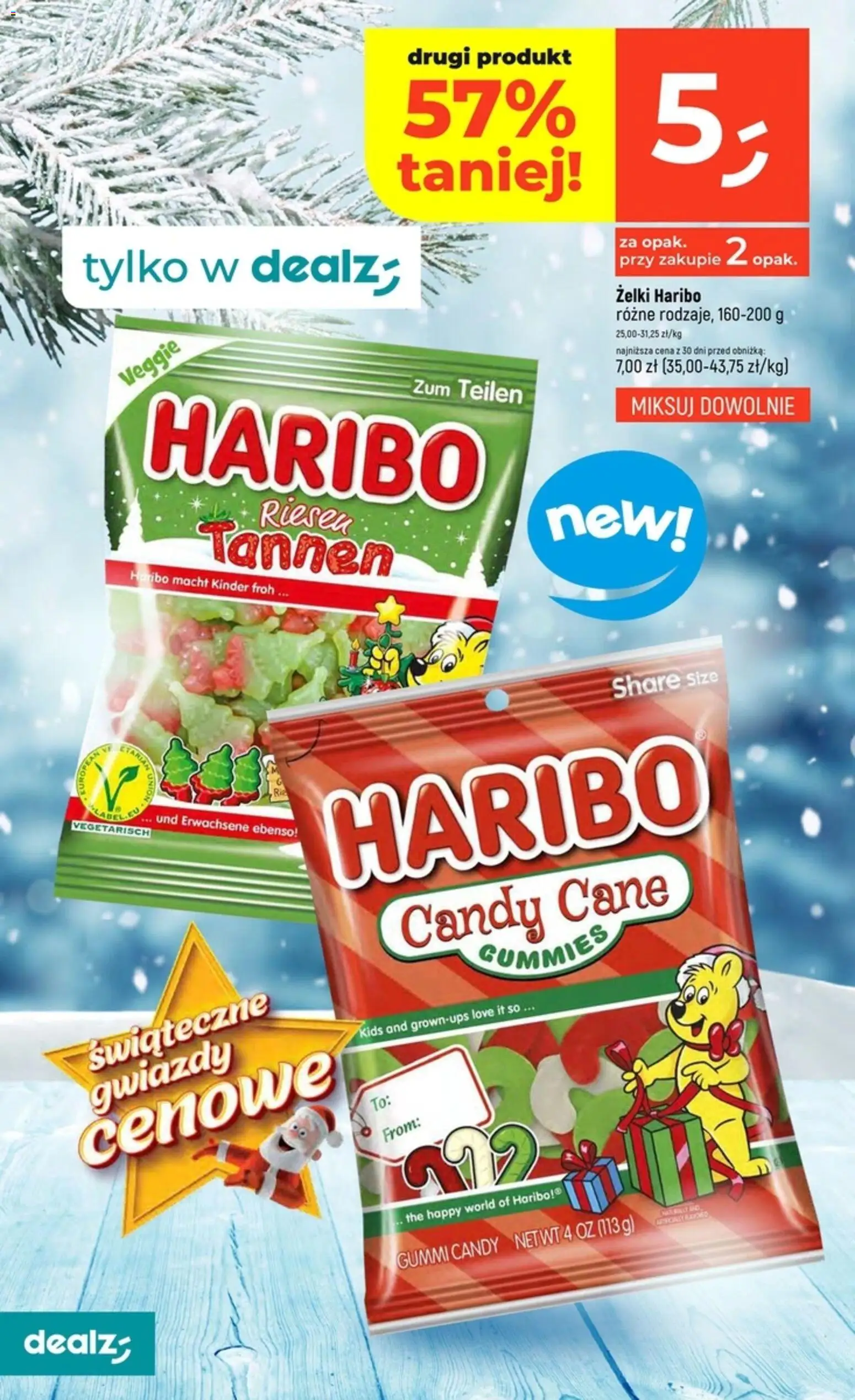 Dealz Gazetka od 30.10.2025 | Strona: 22 | Produkty: Żelki haribo, Żelki
