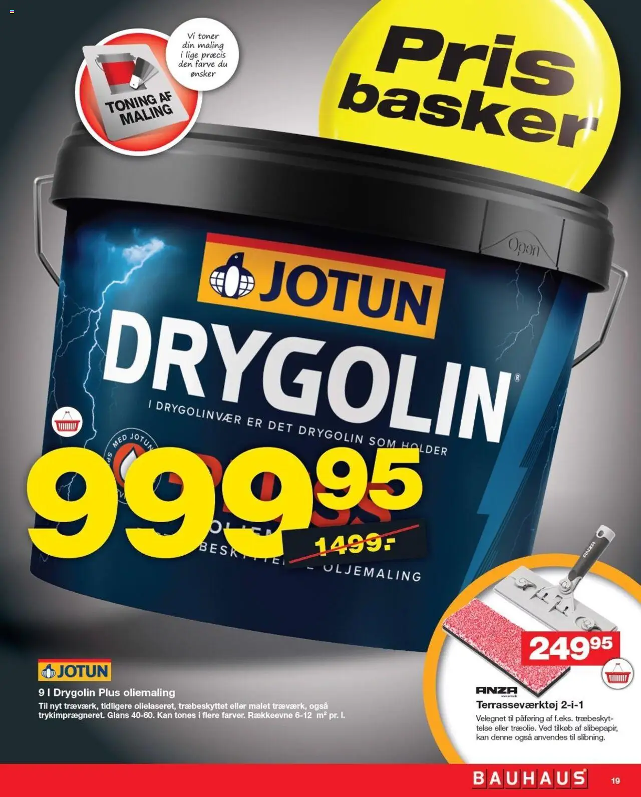 Bauhaus Tilbudsavis gyldig fra 04.07.2025 | Side: 19 | Produkter: Søm, Maling