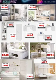 Vista previa Atrapa Muebles - folleto válido desde el 01.12.2025 | Página: 16 | Productos: Zapatero, Cama, Almacenaje, Estante