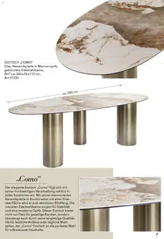 Rahaus Prospekt Glas/Keramik-Esstische ab 29.01.2026 gültig | Seite: 7