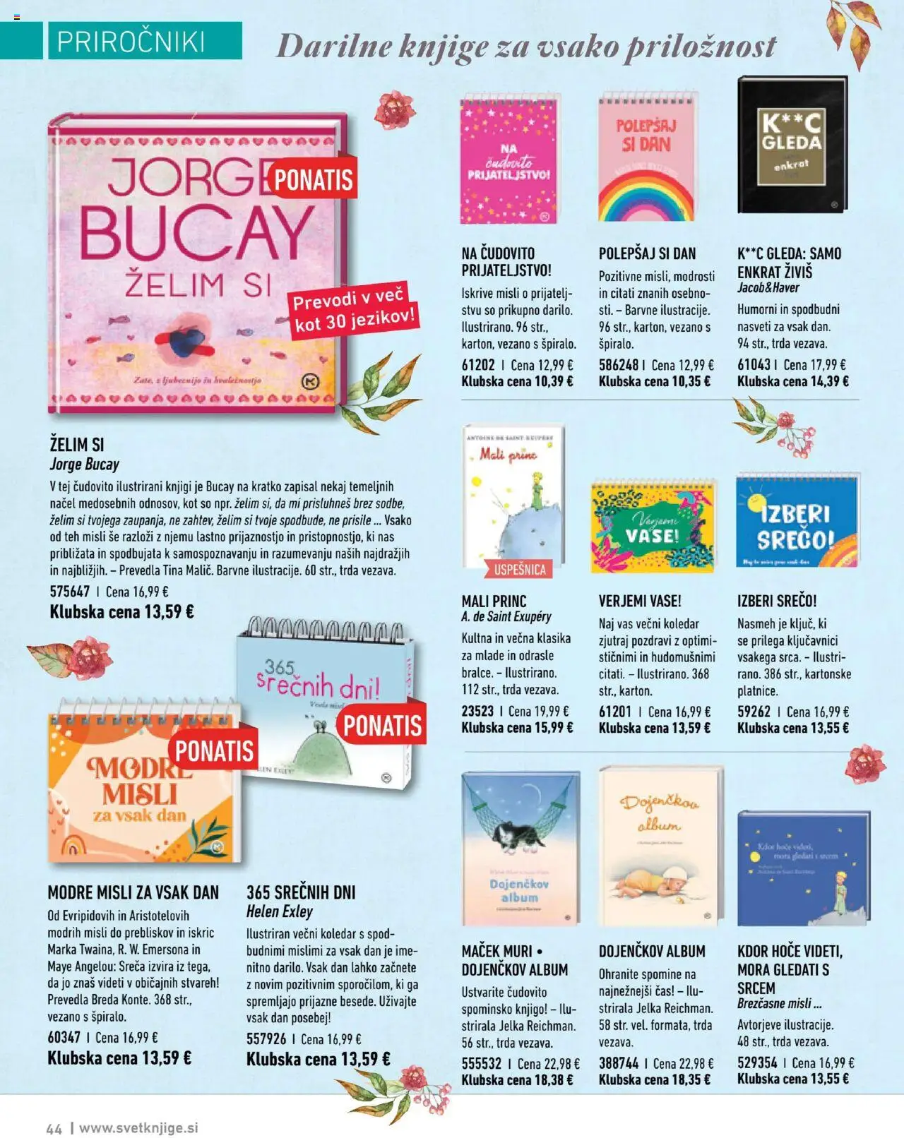 Novi Svet knjige katalog ponudbe – veljaven od 01.10.2025 | Stran: 44