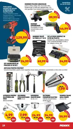 Noul catalog PENNY – valabil de la 10.09.2025 | Pagină: 19