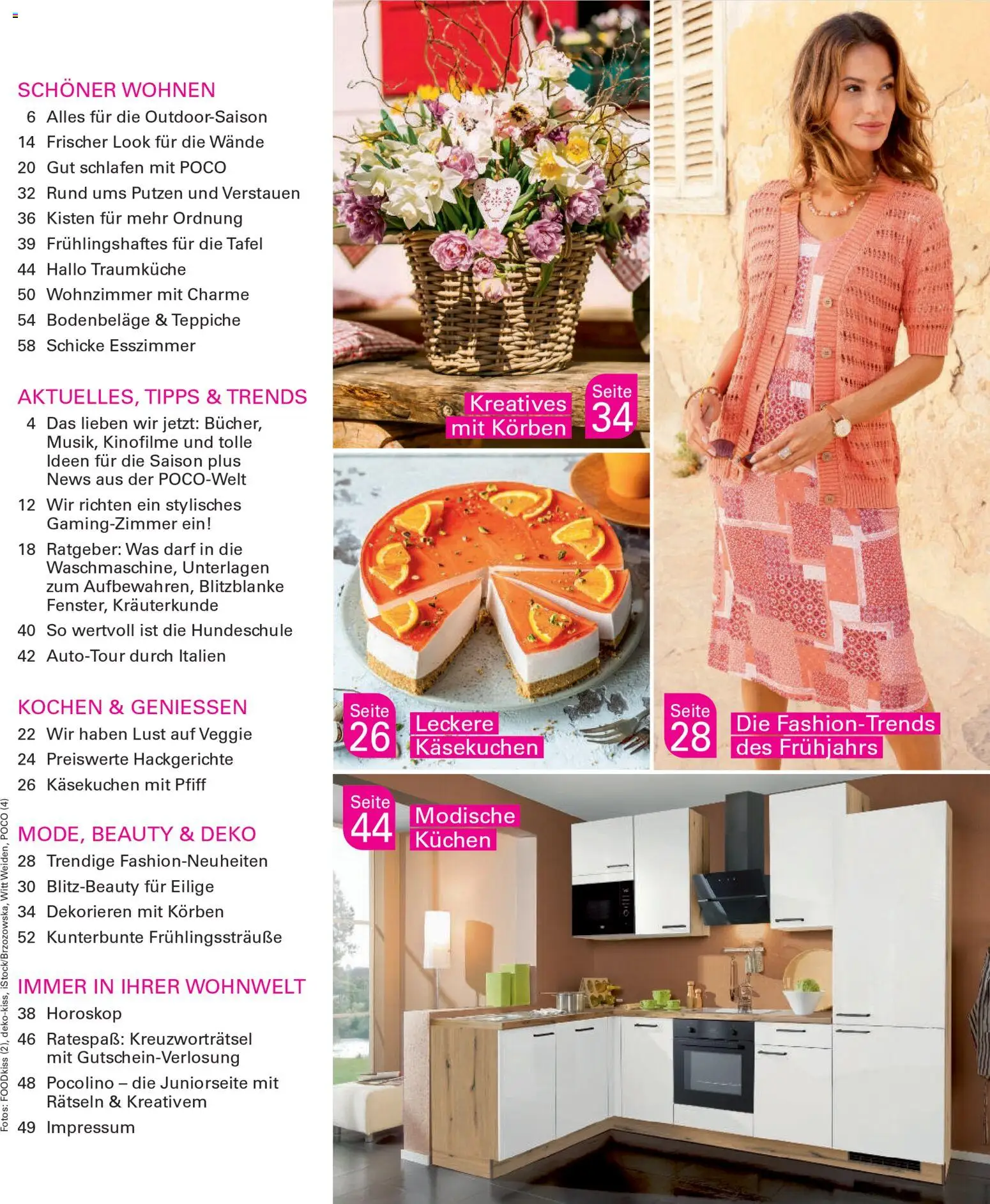 Poco Prospekt Wohnwelt Frühling 2026 – gültig ab 16.02.2026 | Seite: 3 | Produkte: Kuchen