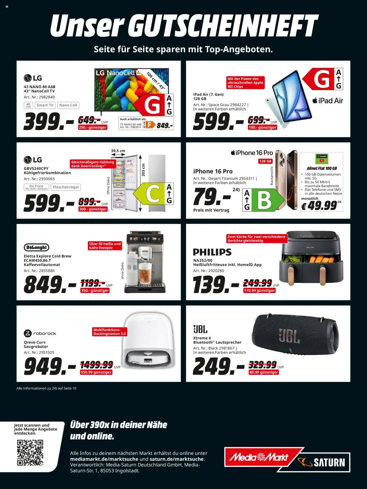 Media Markt Prospekt 	 - gültig ab dem 21.07.2025 | Seite: 16 | Produkte: Philips, Iphone, Apple, Kaffeevollautomat