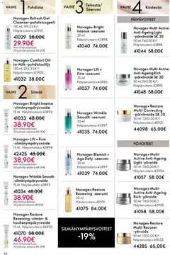 Oriflame-mainoslehti voimassa 01.04.2026 alkaen | Sivu: 36 | Tuotteet: Yövoide, Seerumi, Silmänympärysvoide