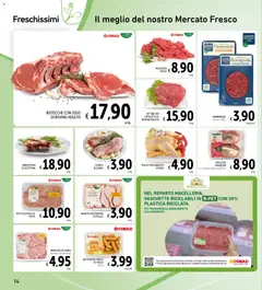 Anteprima del volantino Volantino Spazio Conad	 valido a partire dal 05.12.2025 | Pagina: 14 | Prodotti: Tacchino, Arrosticini, Vaschette, Macinato