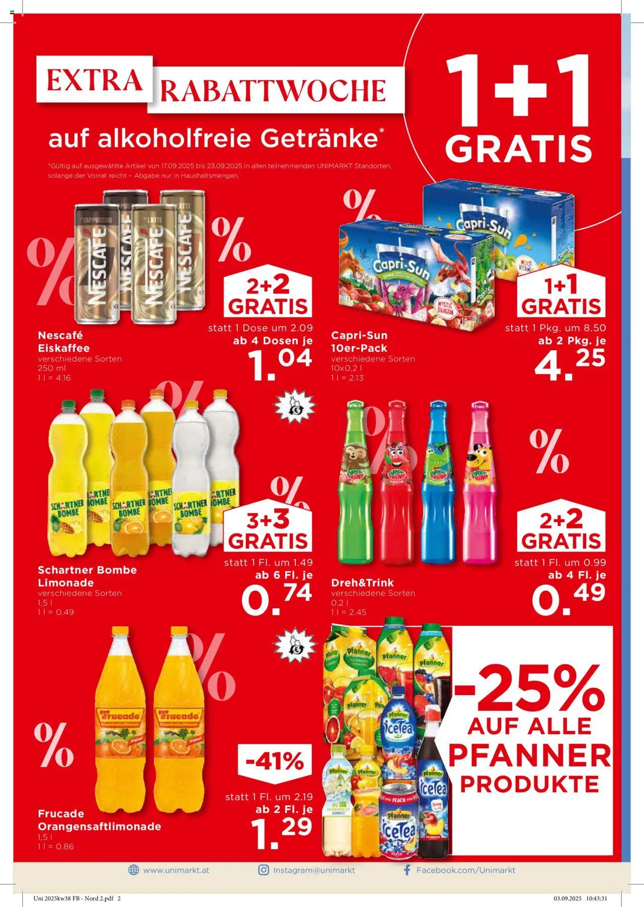 Unimarkt Nord gültig ab 17.09.2025 | Seite: 4