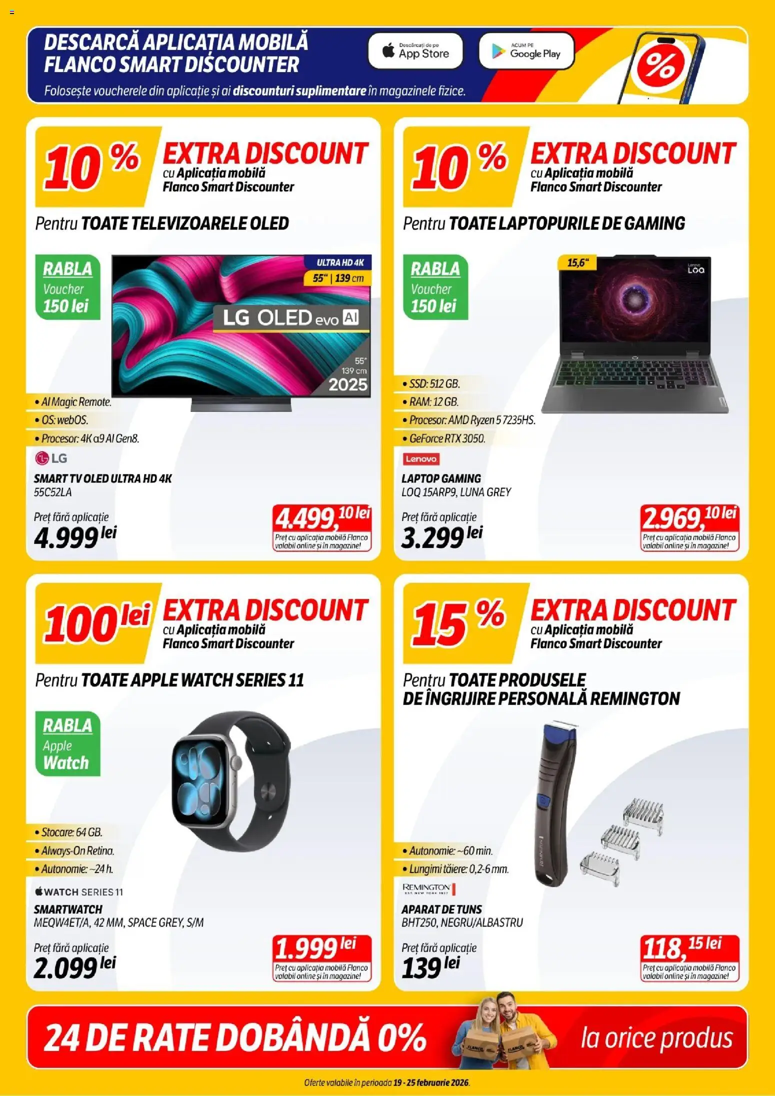 Noul catalog Flanco – valabil de la 19.02.2026 | Pagină: 2 | Produse: Laptop, Smartwatch, Apple