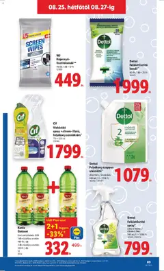 Lidl akciós ujság - amely érvényes a következő dátumtól: 21.08.2025 | Oldal: 69
