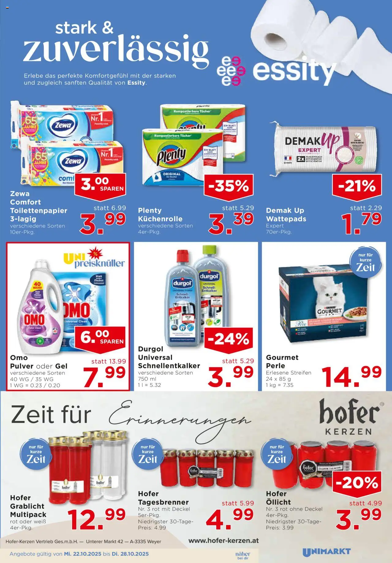 Unimarkt Flugblatt gültig ab 22.10.2025 | Seite: 13