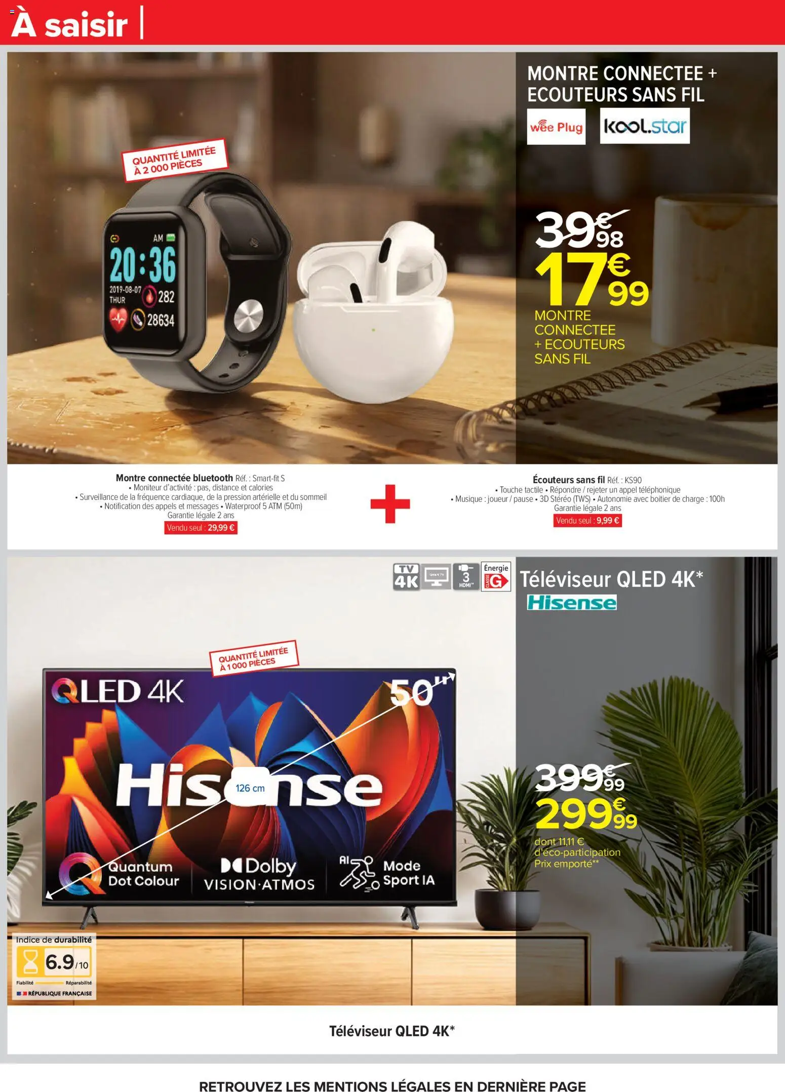 {H1} | Page: 87 | Produits: Montre, Moniteur, Écouteurs, Televiseur