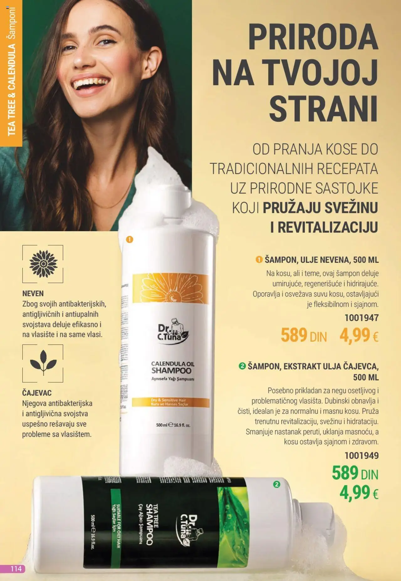 Farmasi katalog - važi od 01.08.2025 | Strana: 114 | Proizvode: Šampon, Ulje