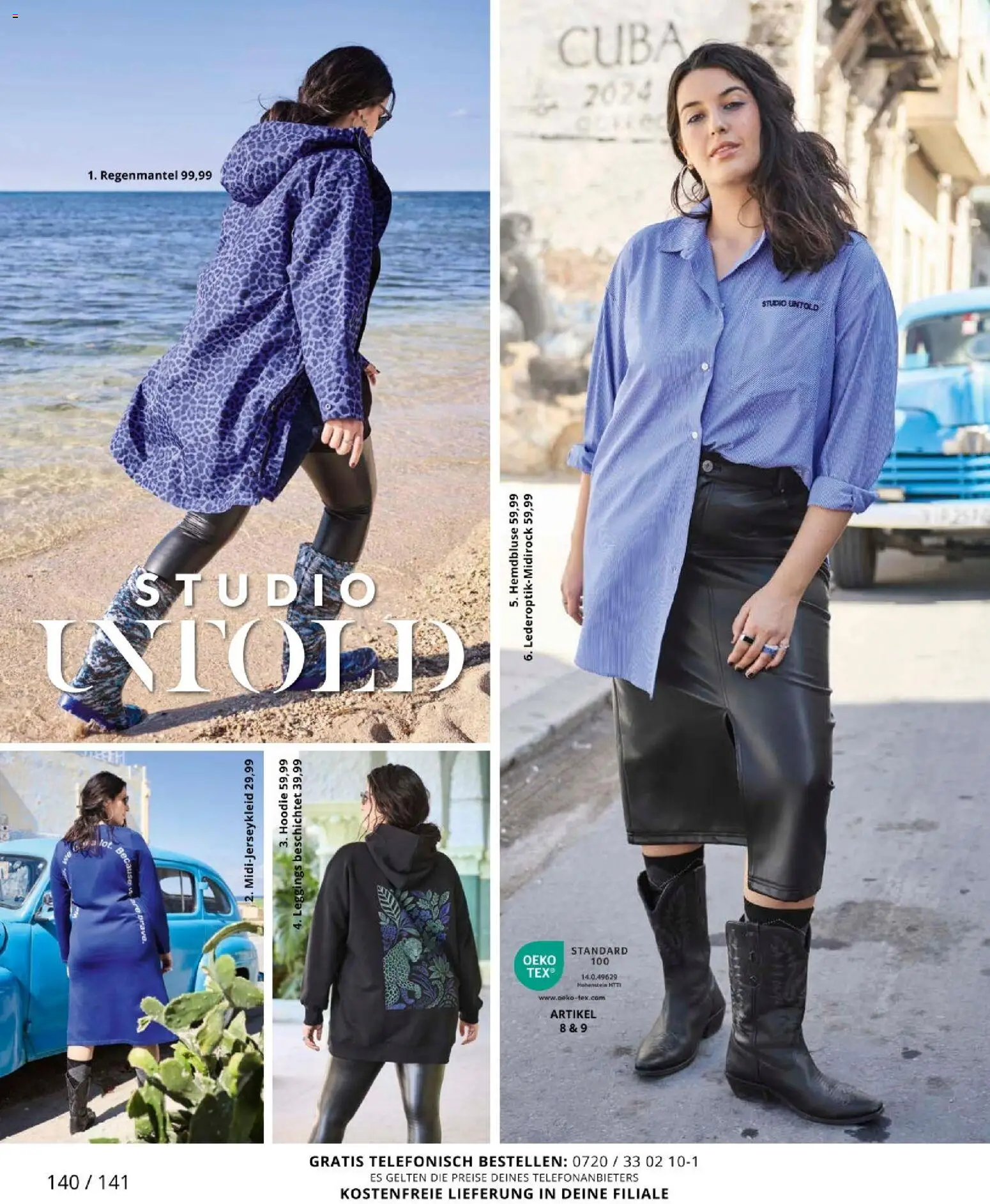 Ulla Popken akciós ujság - amely érvényes a következő dátumtól: 01.03.2026 | Oldal: 140 | Termékek: Leggings