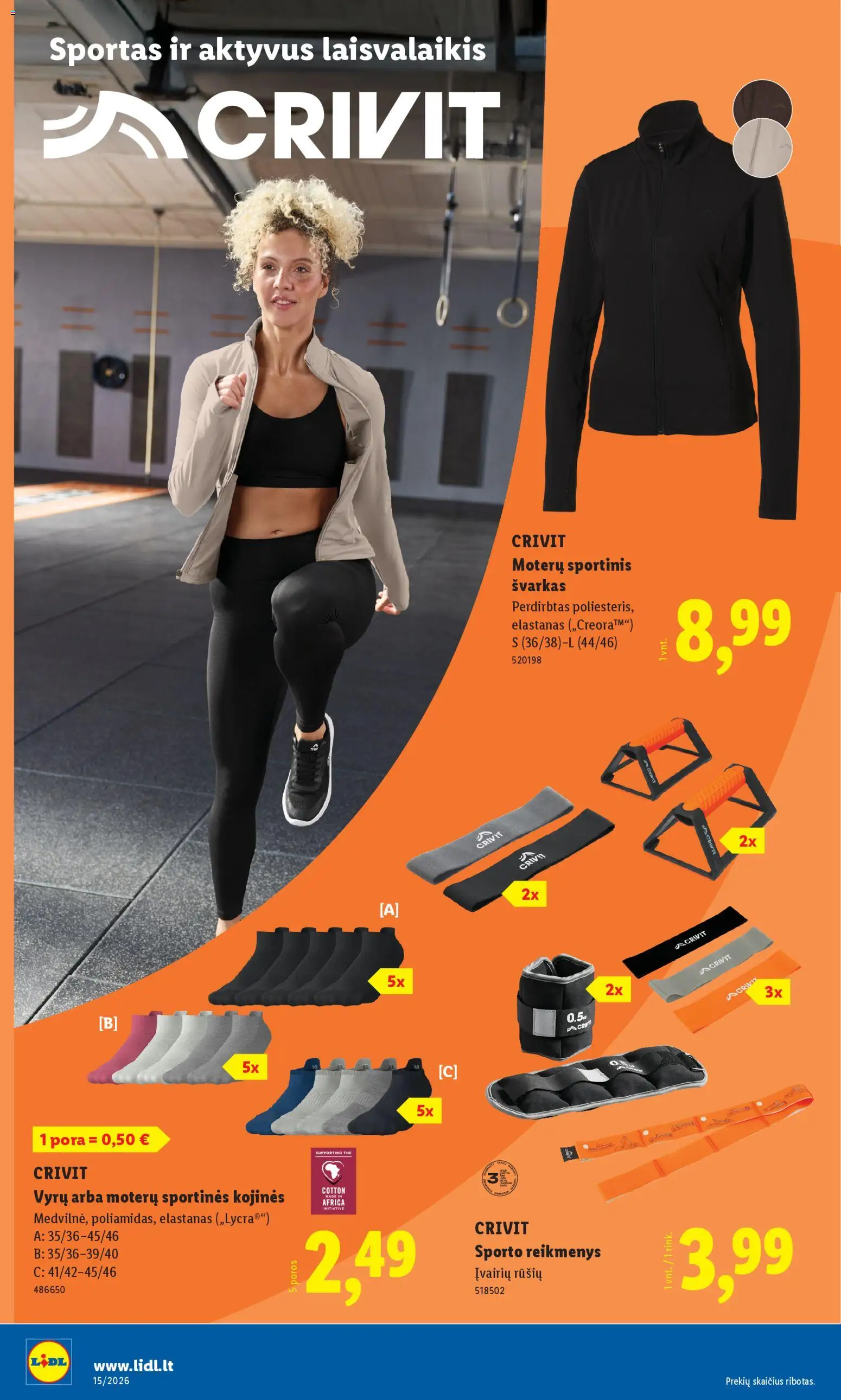 LIDL akcijos nuo 06.04.2026 | Puslapis: 4 | Prekių: Švarkas, Kojinės