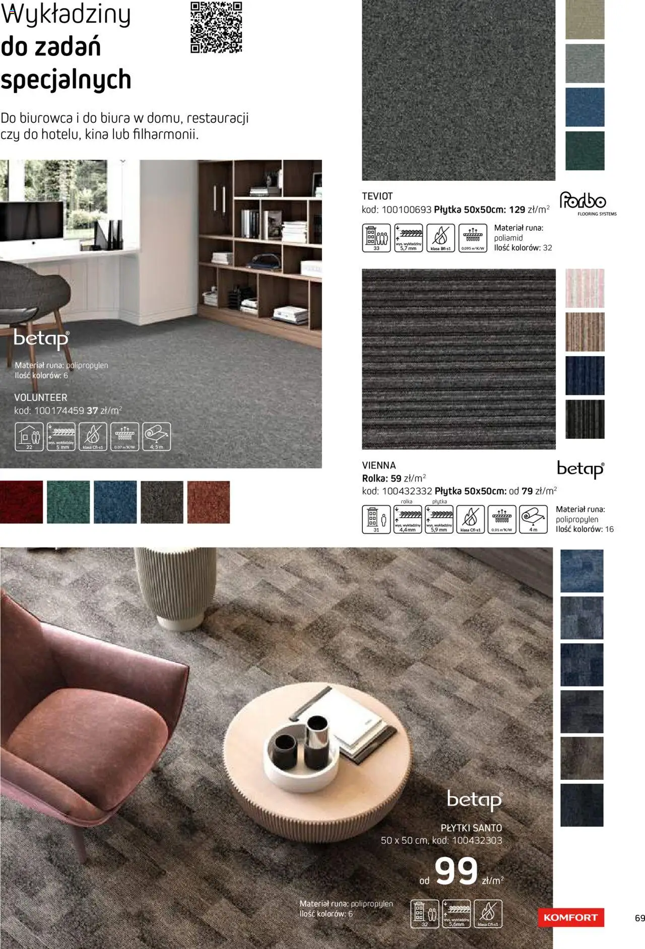 Komfort Gazetka - Katalog Podłogi I Drzwi od 26.06.2024 | Strona: 69