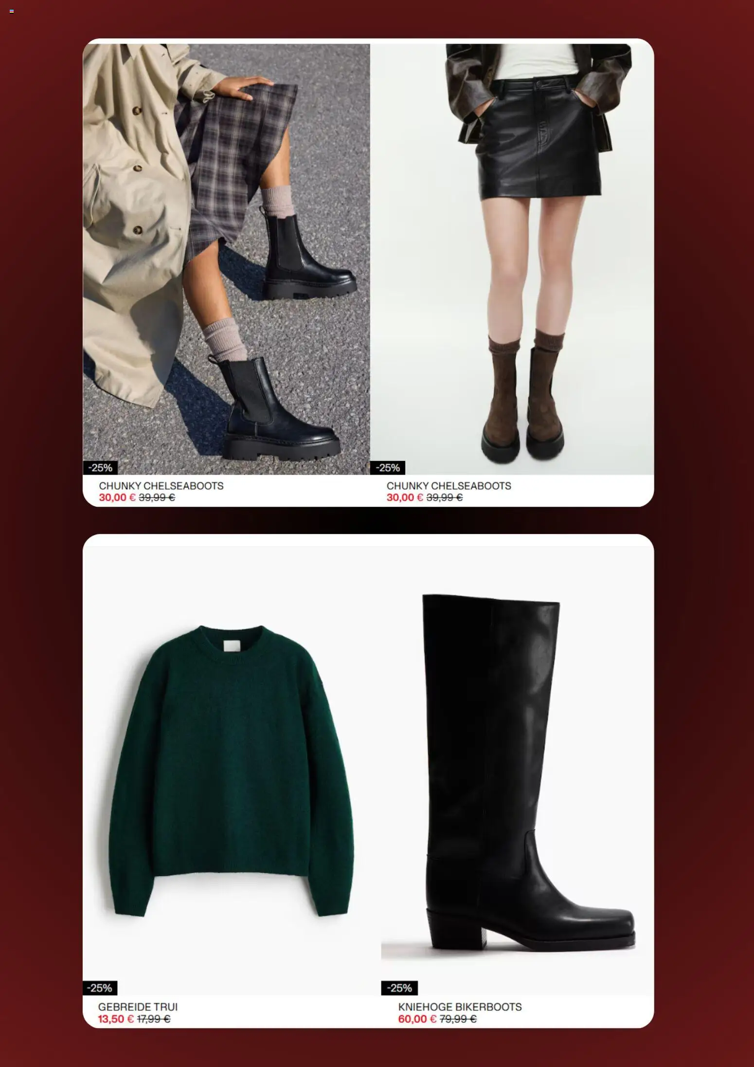 {H1} | Pagina: 2 | Producten: Trui