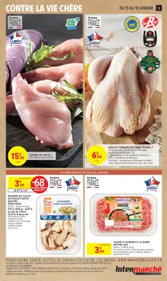 Intermarché - Prévisualisation de CUISSE DE LAPIN, Cuisse de lapin valide à partir de 13.01.2026 | Page: 13 | Produits: Lapin, Volaille, Huile, Céréales