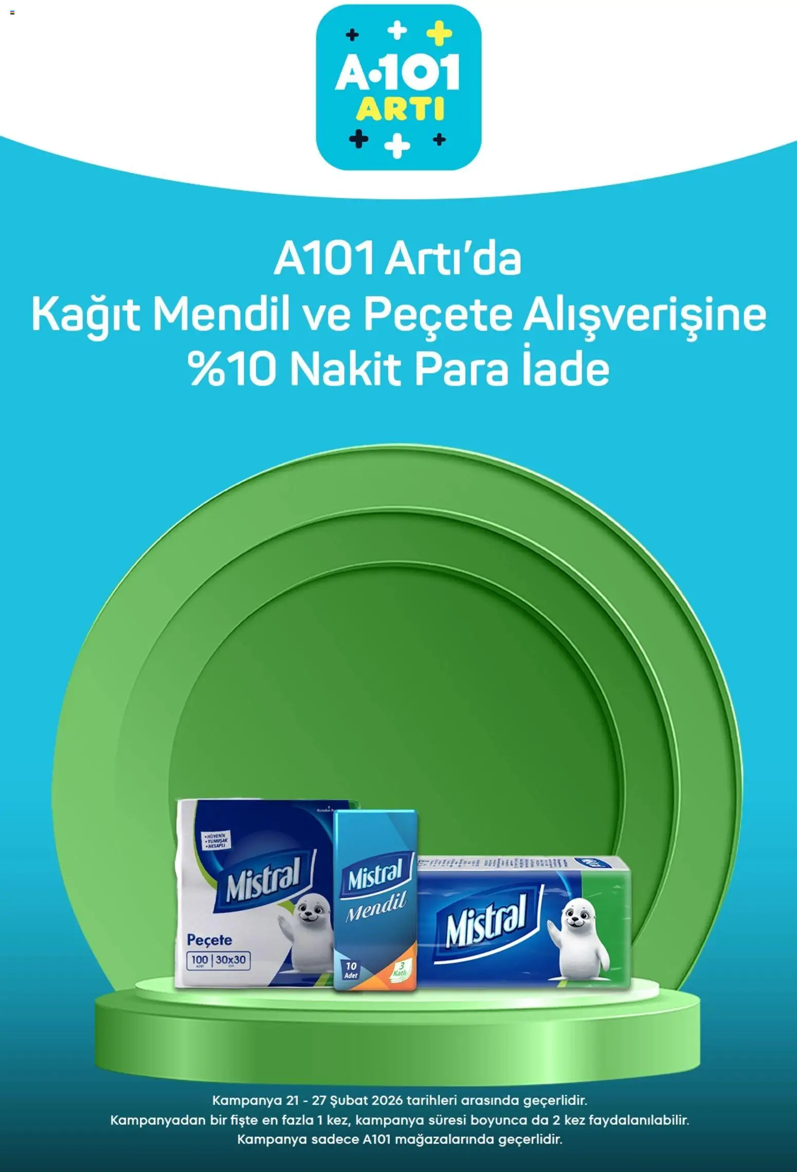 A101 Arti - 21.02.2026 tarihinden itibaren geçerlidir | Sayfa: 3 | Ürünler: Mendil