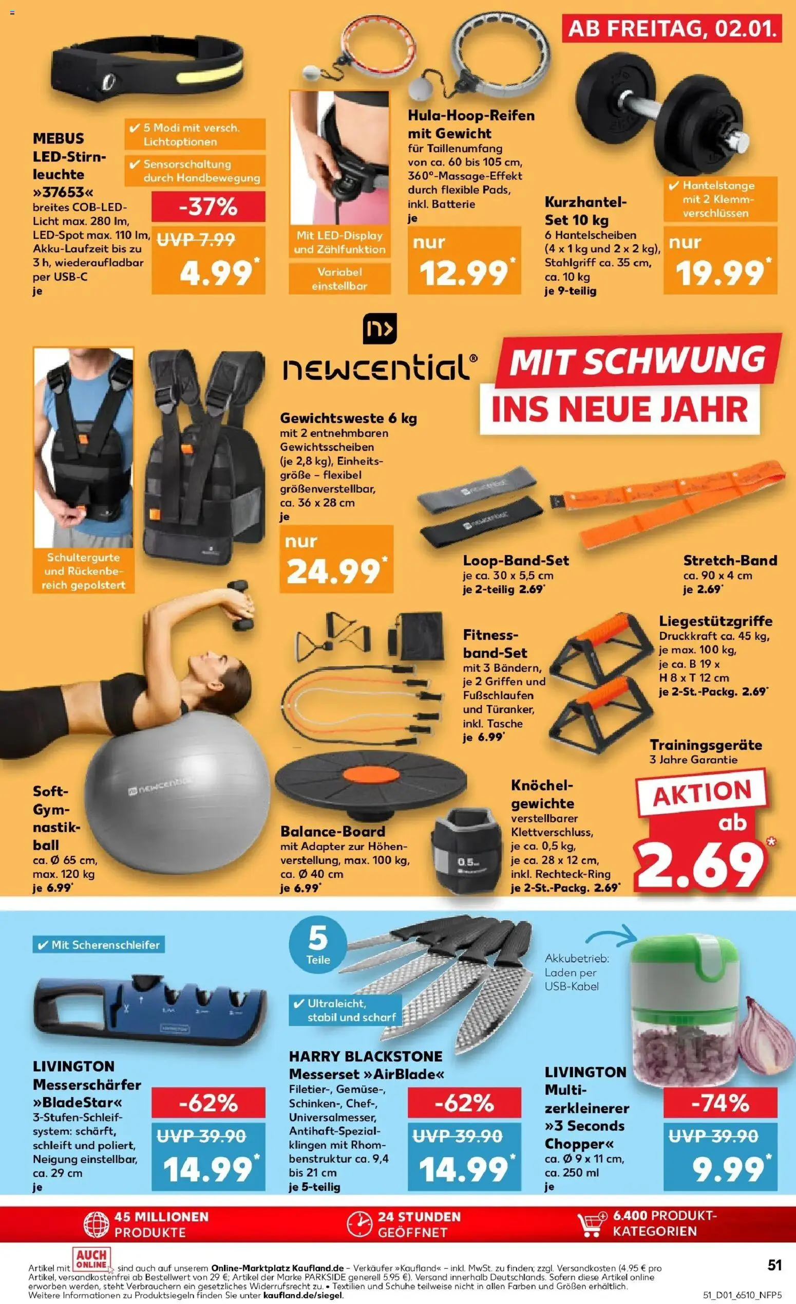 Kaufland prospekt Konz	 – gültig ab 05.01.2026 | Seite: 51 | Produkte: Tasche, Adapter, Batterie, Balance Board