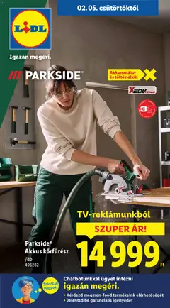 Lidl - Nonfood kínálatunk - amely érvényes a következő dátumtól: 05.02.2026