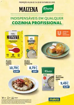 Pré-visualização Makro - Monofolha Maizena & Knorr válido de 03.10.2025