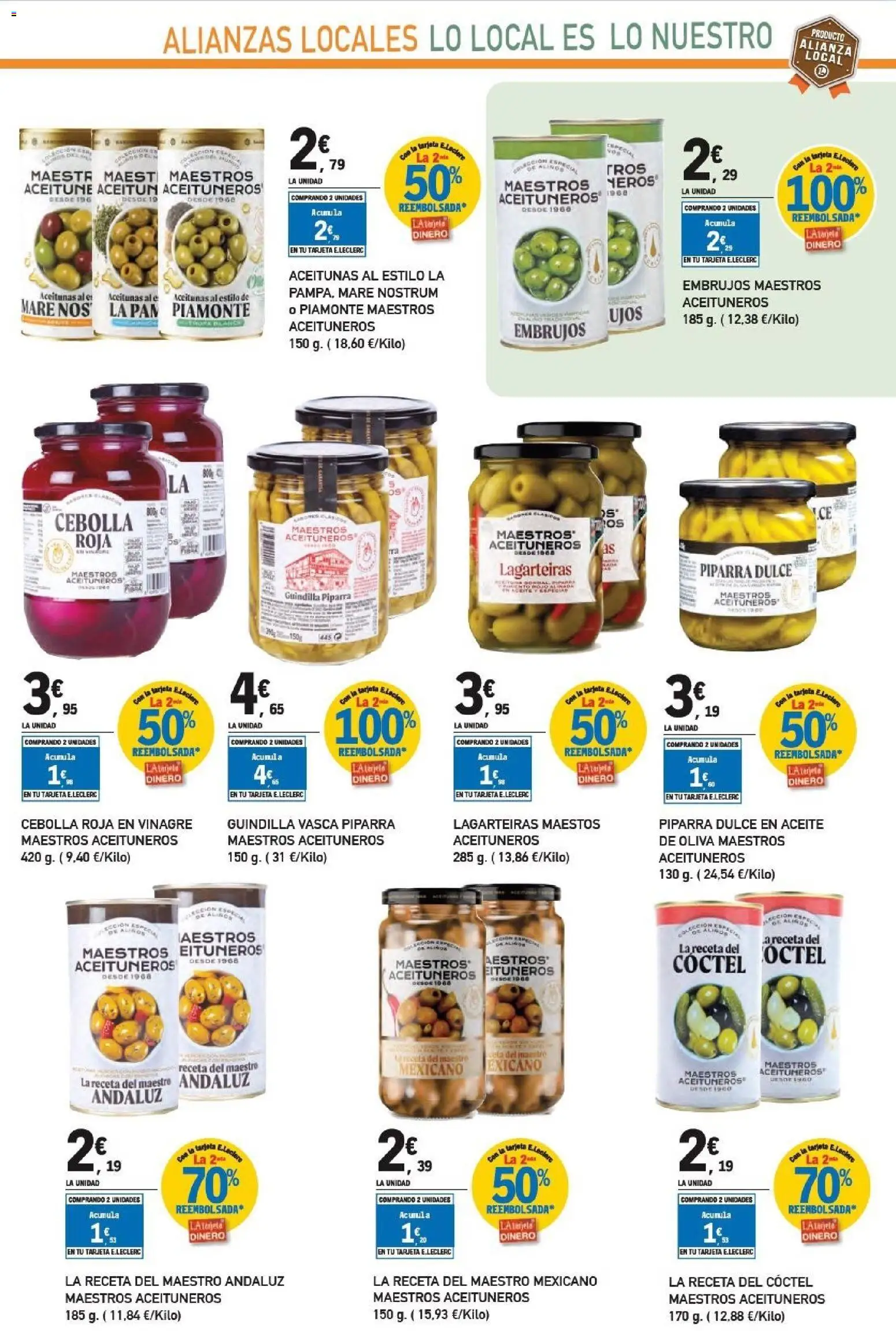 E.Leclerc - Alianz Locales │ válido desde el 25.02.2026 | Página: 43 | Productos: Aceite, Pan, Παγωμένο τσάι, Δεξαμενή