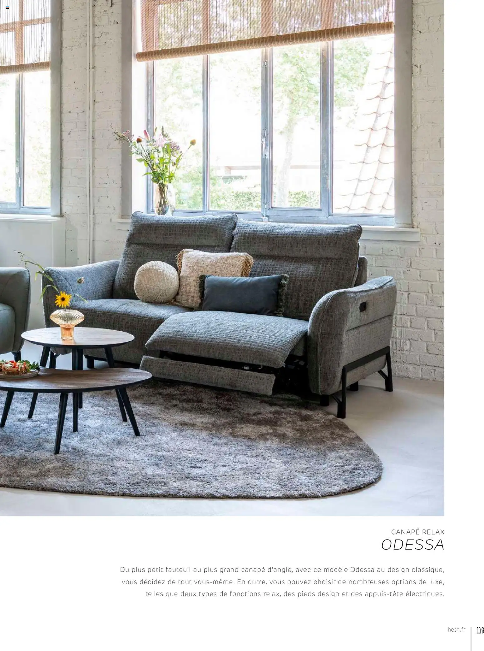 {H1} | Page: 119 | Produits: Canapé, Fauteuil