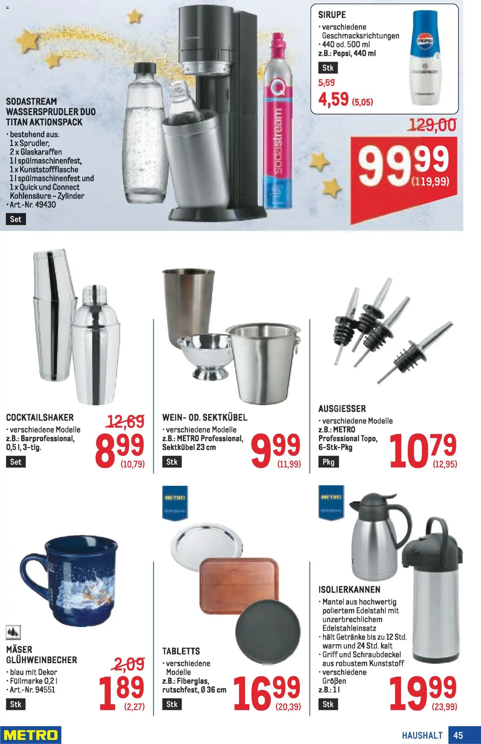 Metro angebote Profi gültig ab 13.11.2025 | Seite: 45 | Produkte: Mantel, Wein