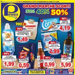 Anteprima del volantino Pewex via Rubicone, 36 catalogo valido a partire dal 27.08.2025