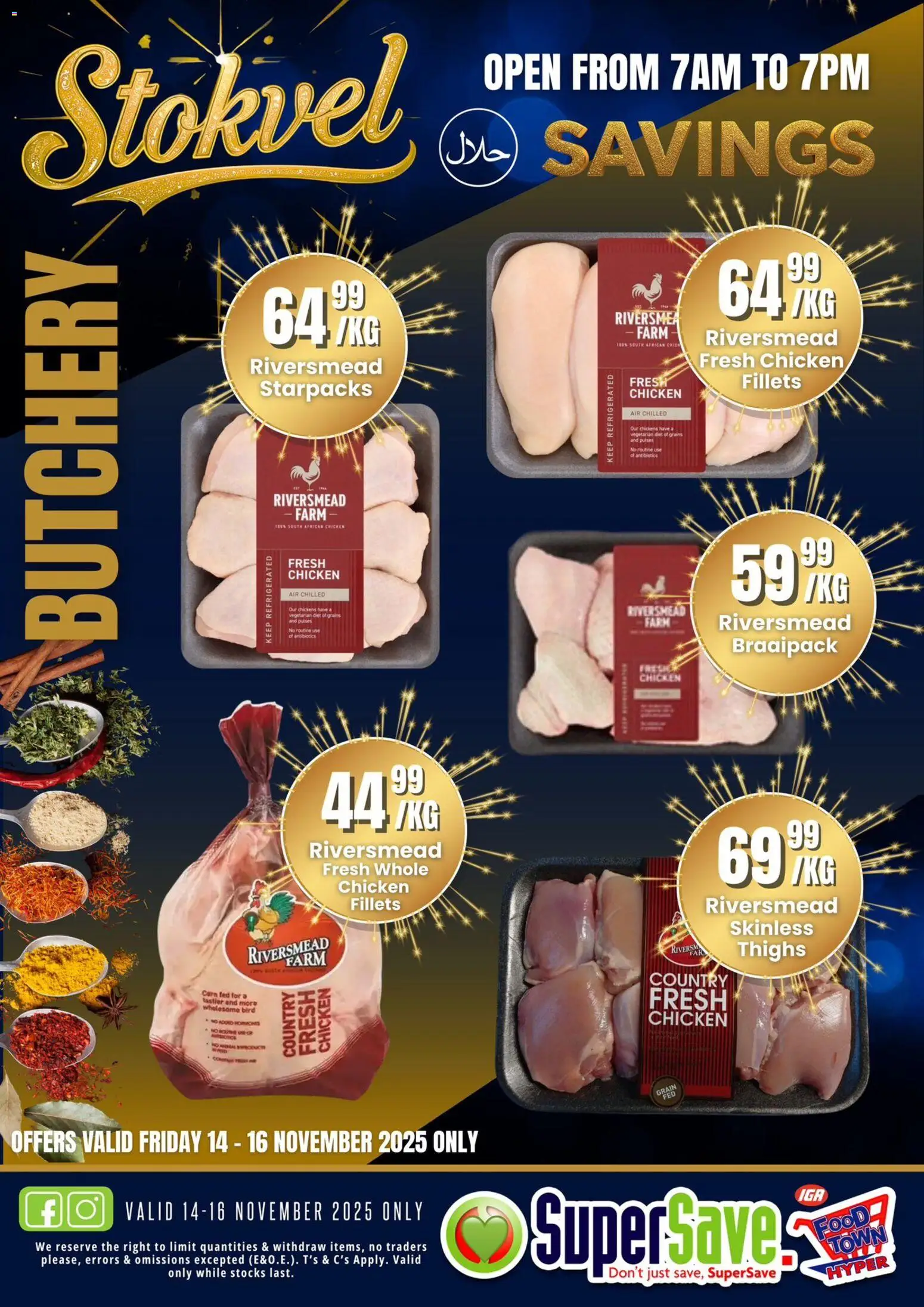 New Super Save catalogue – valid from 14.11.2025 | Page: 5 | Products: Chicken