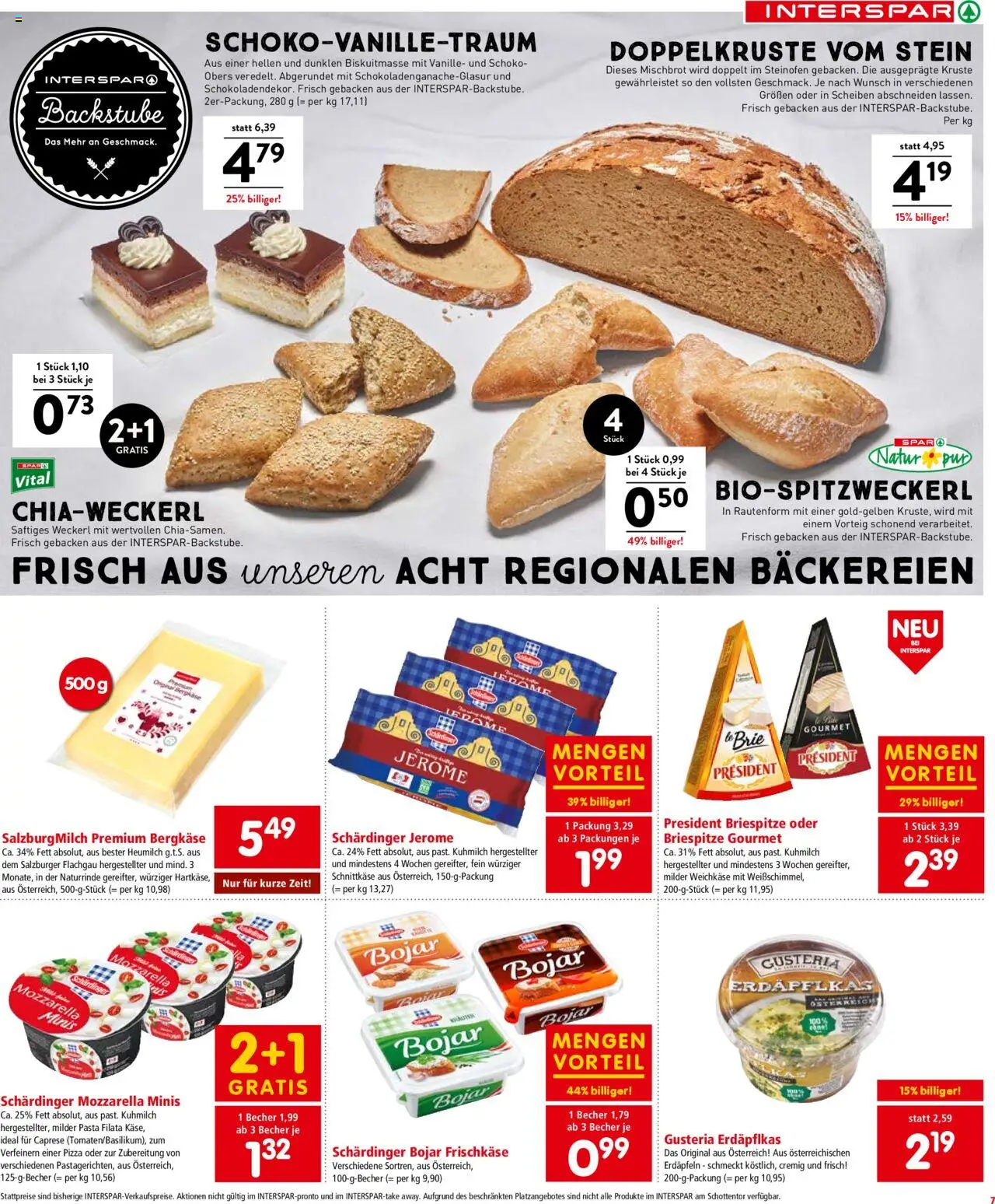 Interspar Flugblatt - Wien gültig ab 09.10.2025 | Seite: 7 | Produkte: Pasta, Pizza