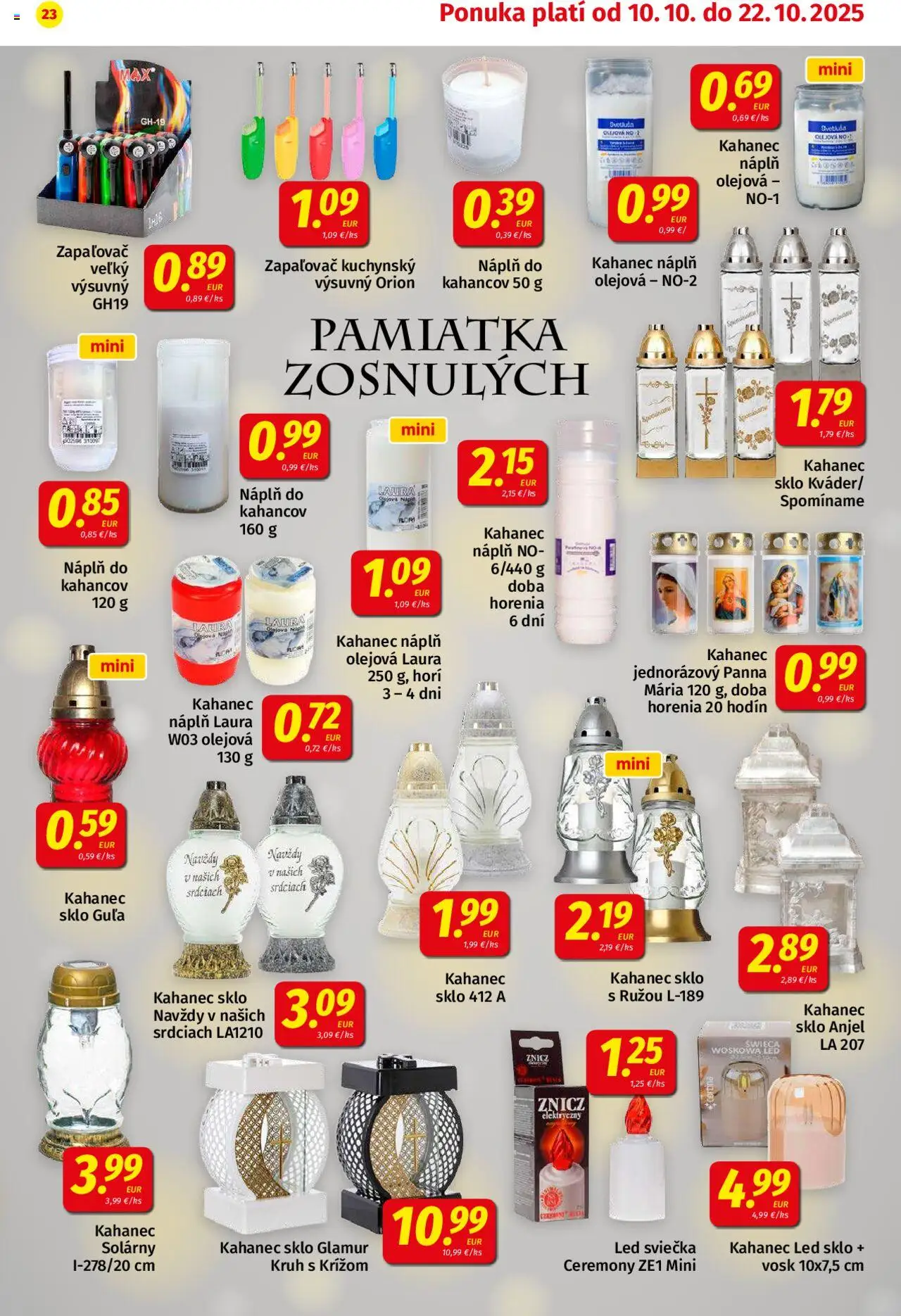 Nové Koruna akcie – leták je platný od 10.10.2025 | Strana: 23 | Produkty: Led