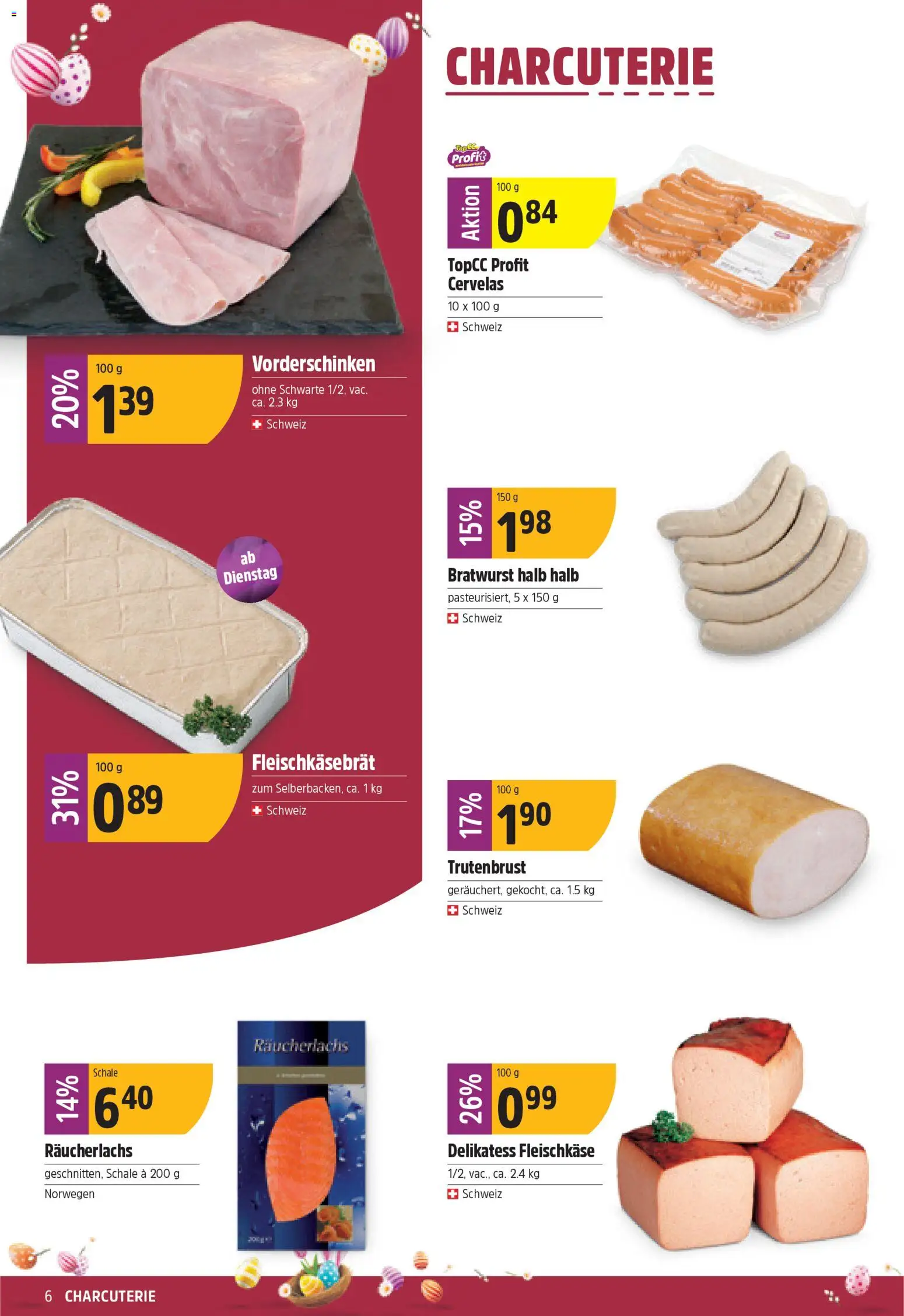 TopCC aktionen – gültig ab 09.03.2026 | Seite: 6 | Produkte: Räucherlachs, Top