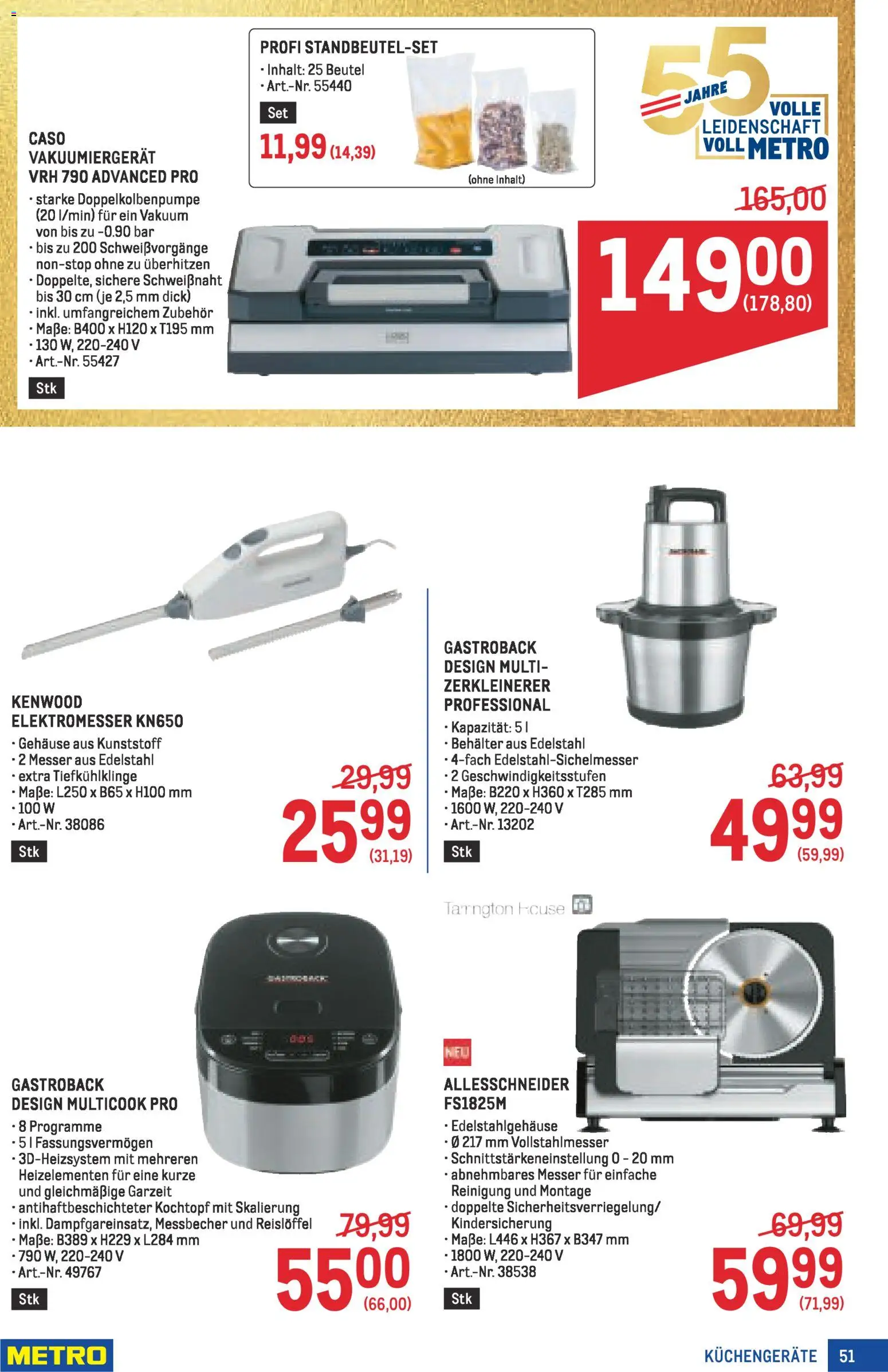 Metro angebote Profi gültig ab 19.02.2026 | Seite: 51