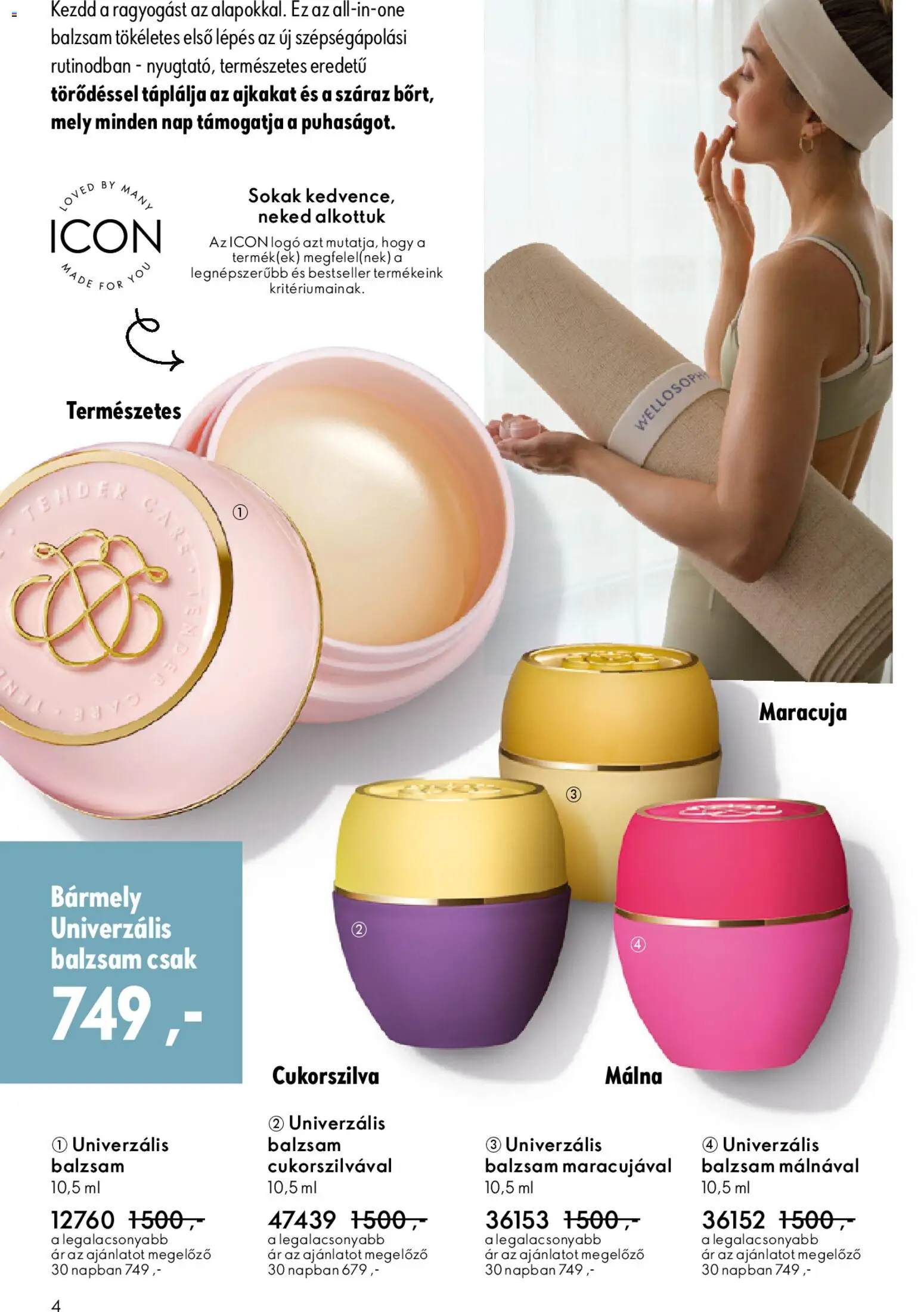 Oriflame akciós ujság - amely érvényes a következő dátumtól: 24.12.2025 | Oldal: 4 | Termékek: Málna